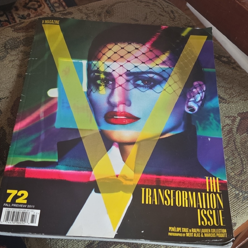 Ralph Lauren Collection V MAGAZINE- Vibrant Multicolor Cover Fall 2011